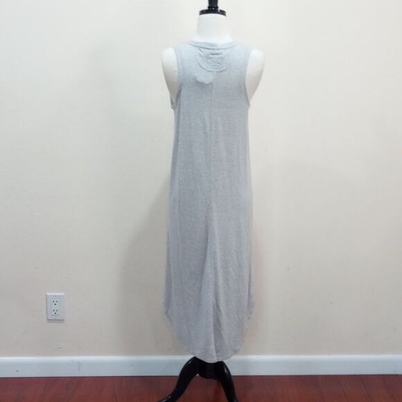 NEW! Prana Corrine Dress  - Oatmeal Stripe - M ~ Hemp Blend Quick Dry UPF 30+ - Picture 8 of 12